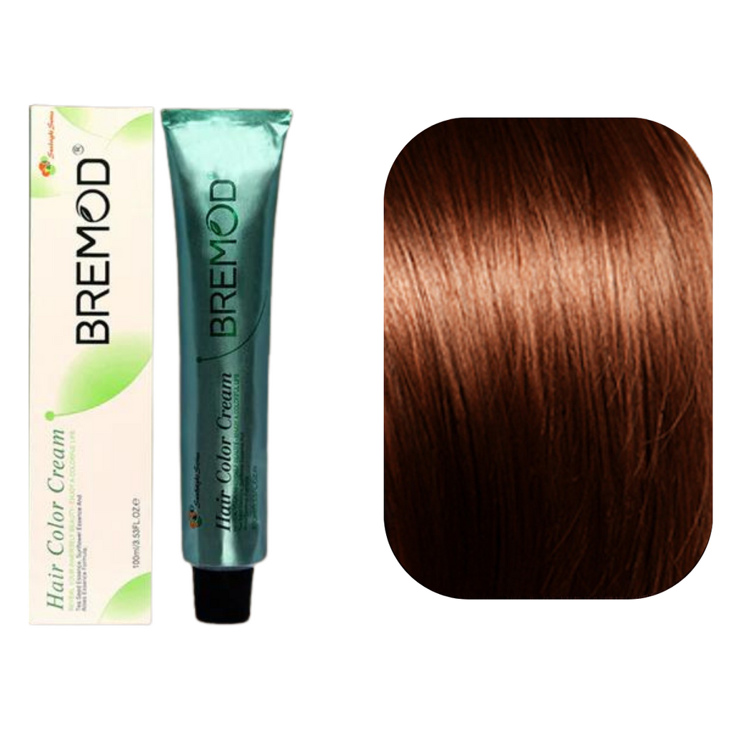 Bremod 7.34 Medium Gold Copper Blonde Hair Color Creme