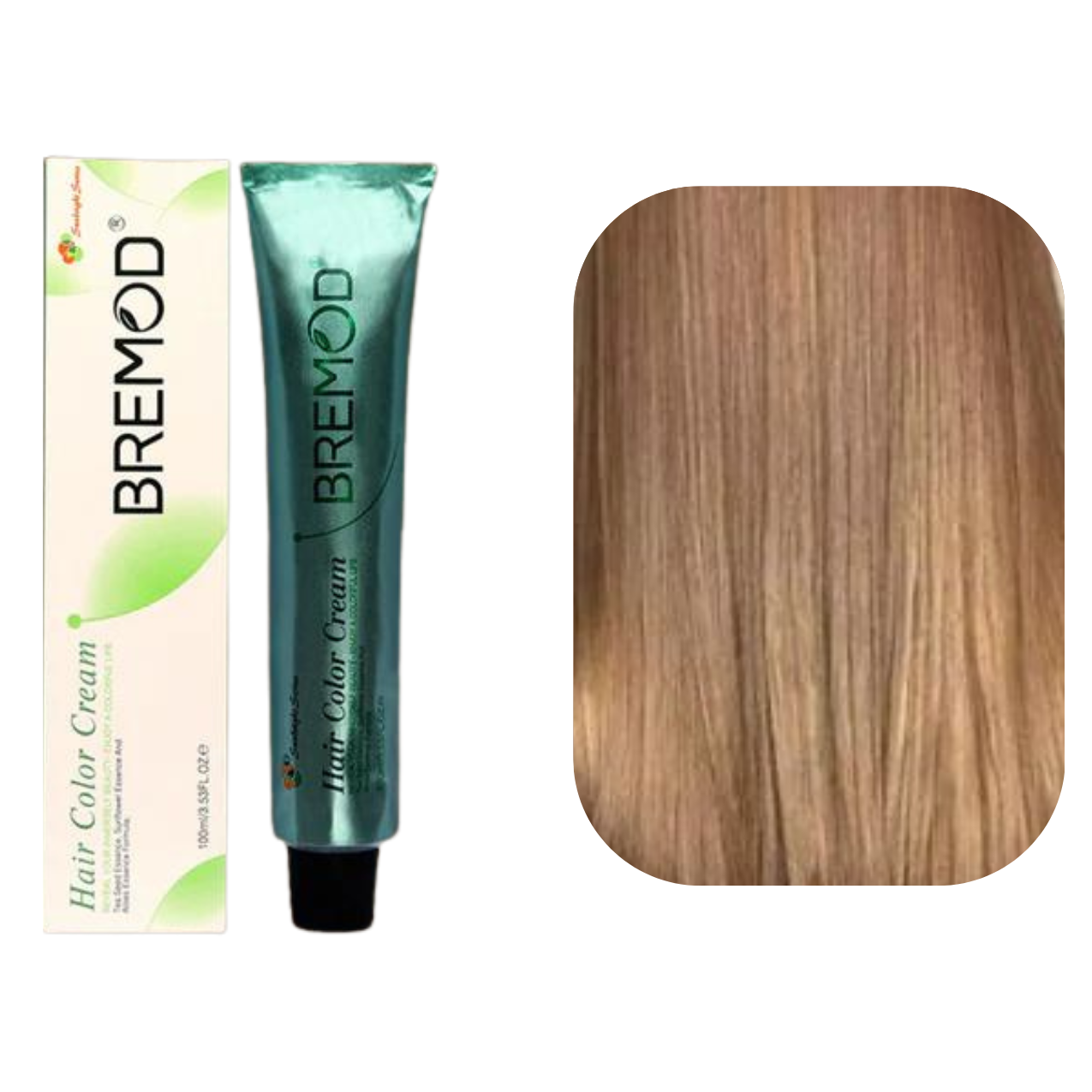 Bremod 7.3 Medium Gold Blond Hair Color Creme