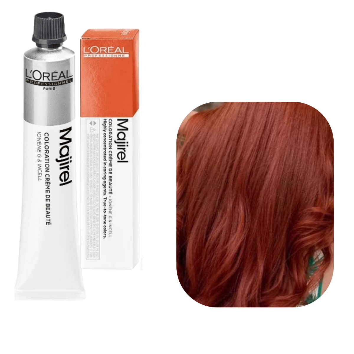 Loreal Professionnel Majirel 7.44 Deep Copper Blonde