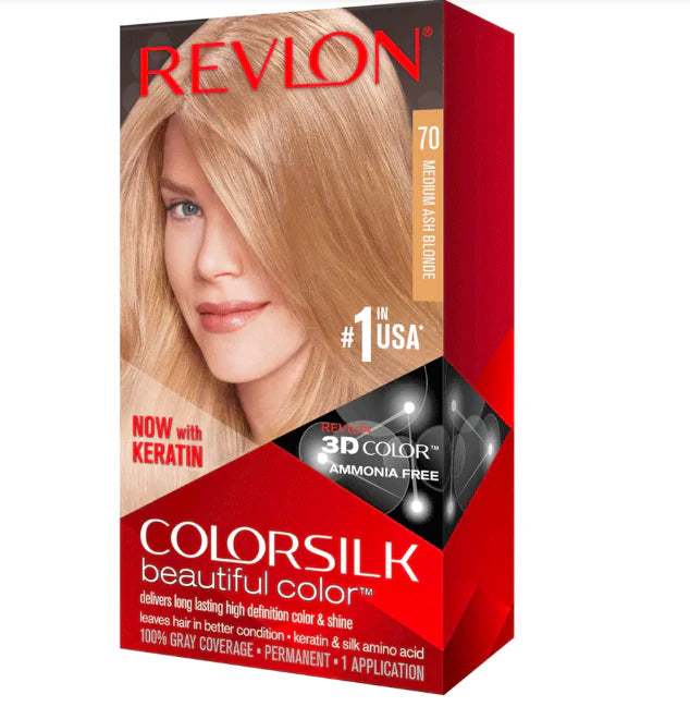 Revlon Medium Ash Blonde 70 Hair Color