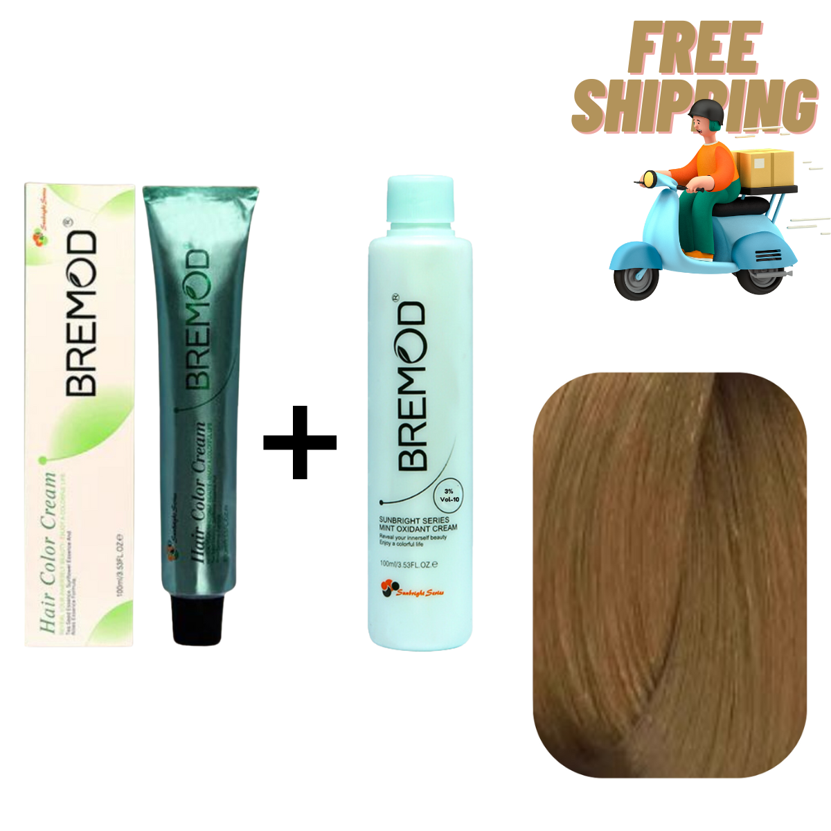 Bremod 7N Biondo Hair Color Cream