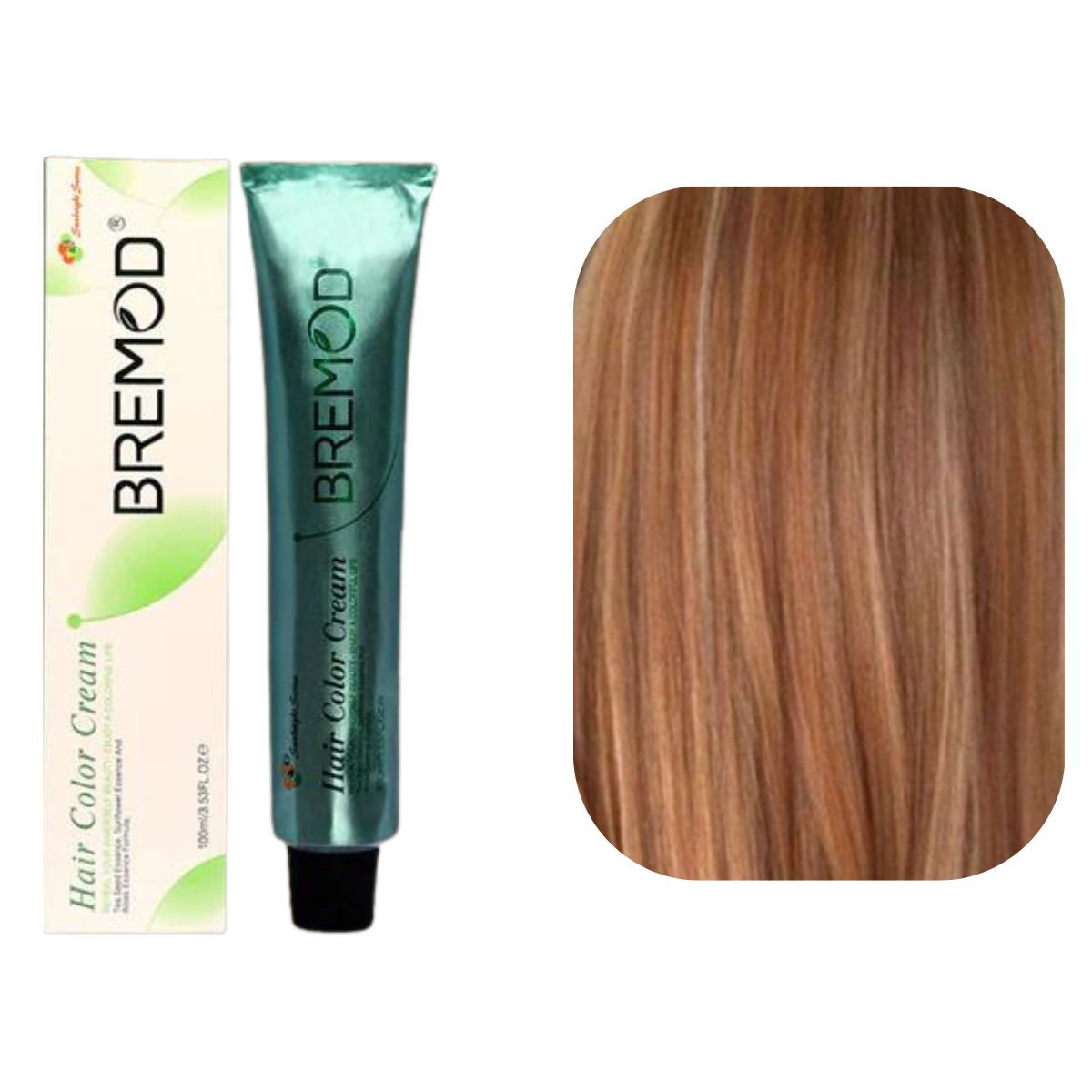 Bremod 8.0 Light Blonde Hair Color Creme