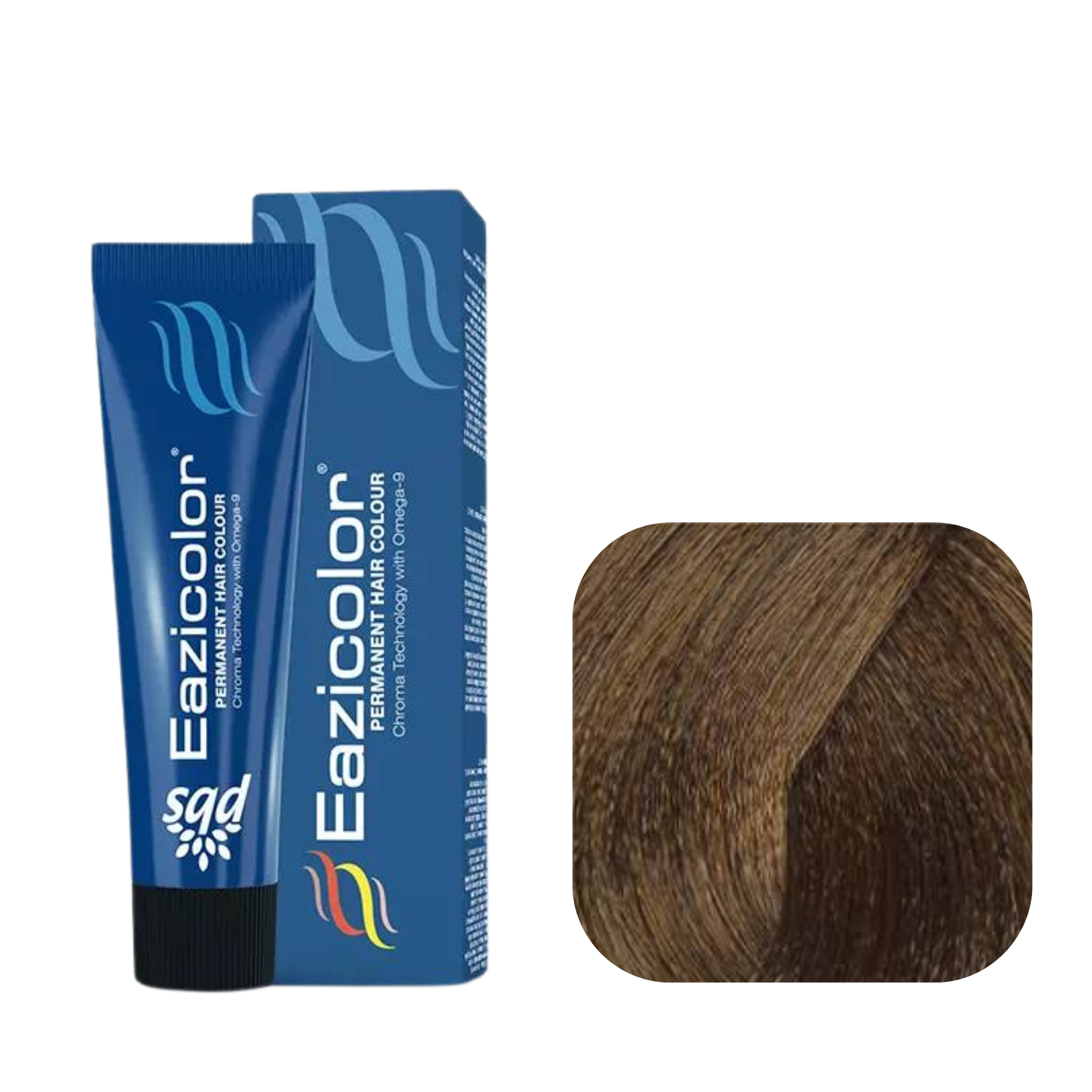 Eazicolor Permanent Hair Color 8.0 Light Blonde