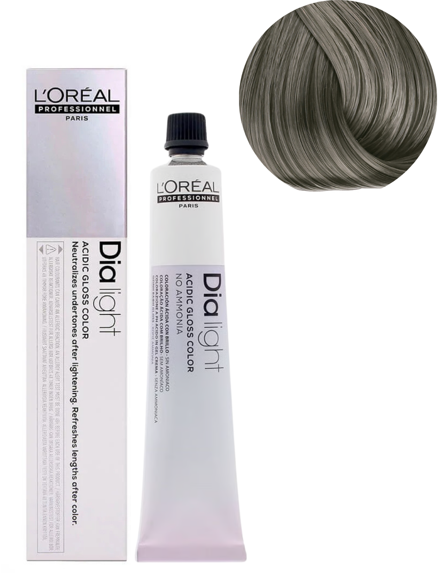 Loreal Dia Light 8.11 Light Deep Ash Blonde Milkshake Hair Color - 50 Ml