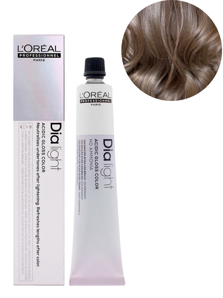 Loreal Dia Light 6.11 Dark Ash Deep Blonde Hair Color - 50 Ml