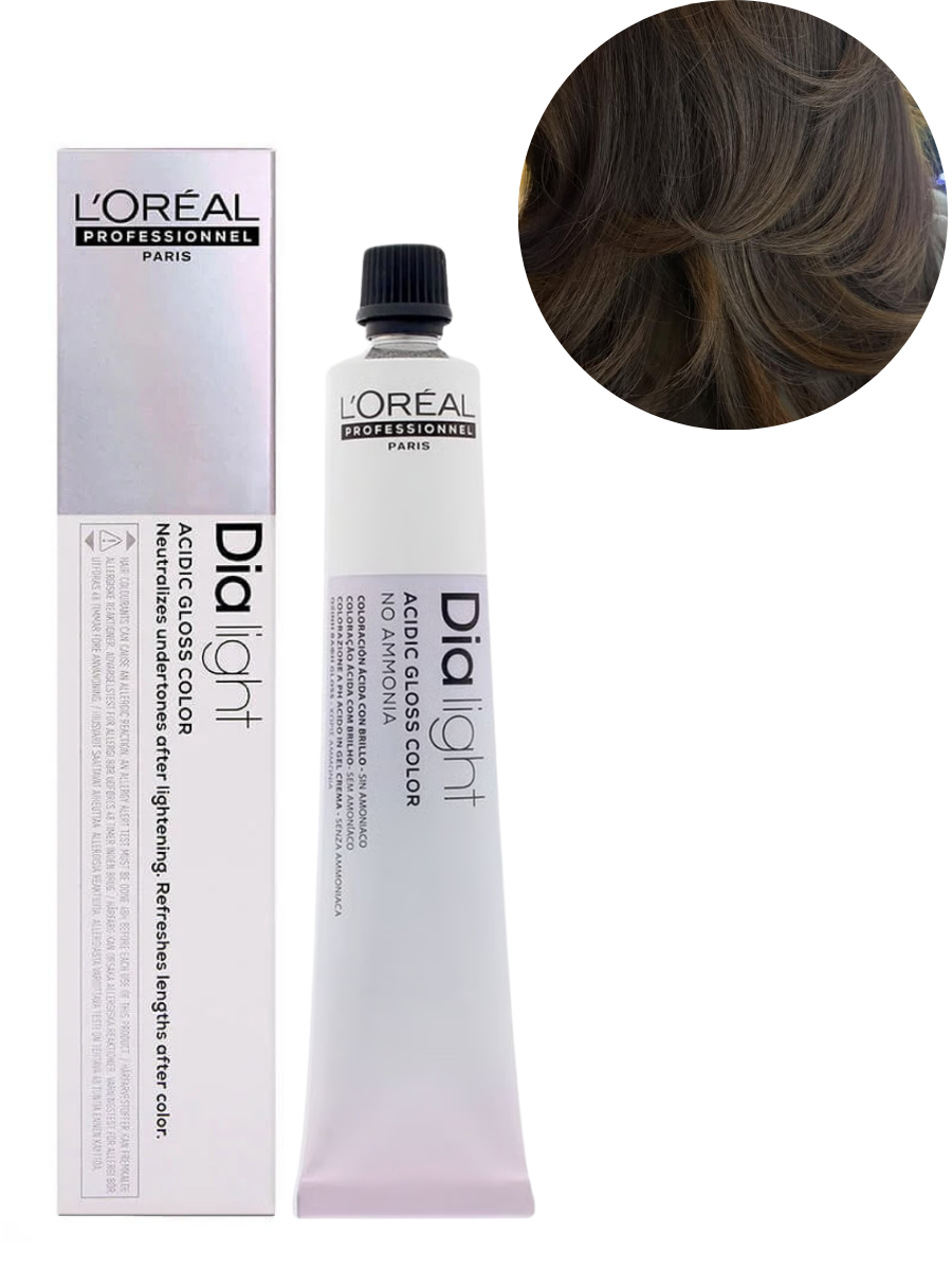Loreal Dia Light 7.23 Iridescent Golden Blonde Hair Color - 50 Ml