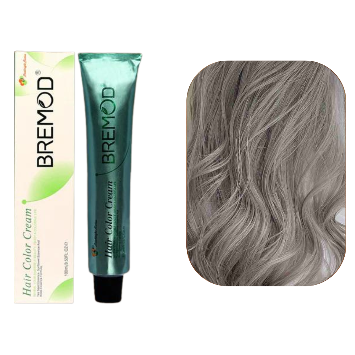 Bremod 8.1 Light Ash Blond Hair Color Cream