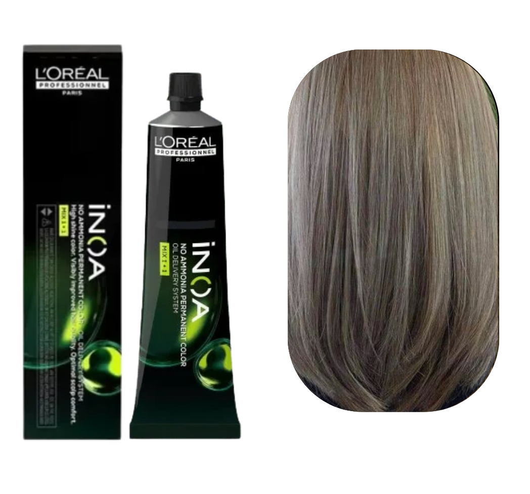 Loreal Inoa 8.1 Natural Light Ash Blonde 60g