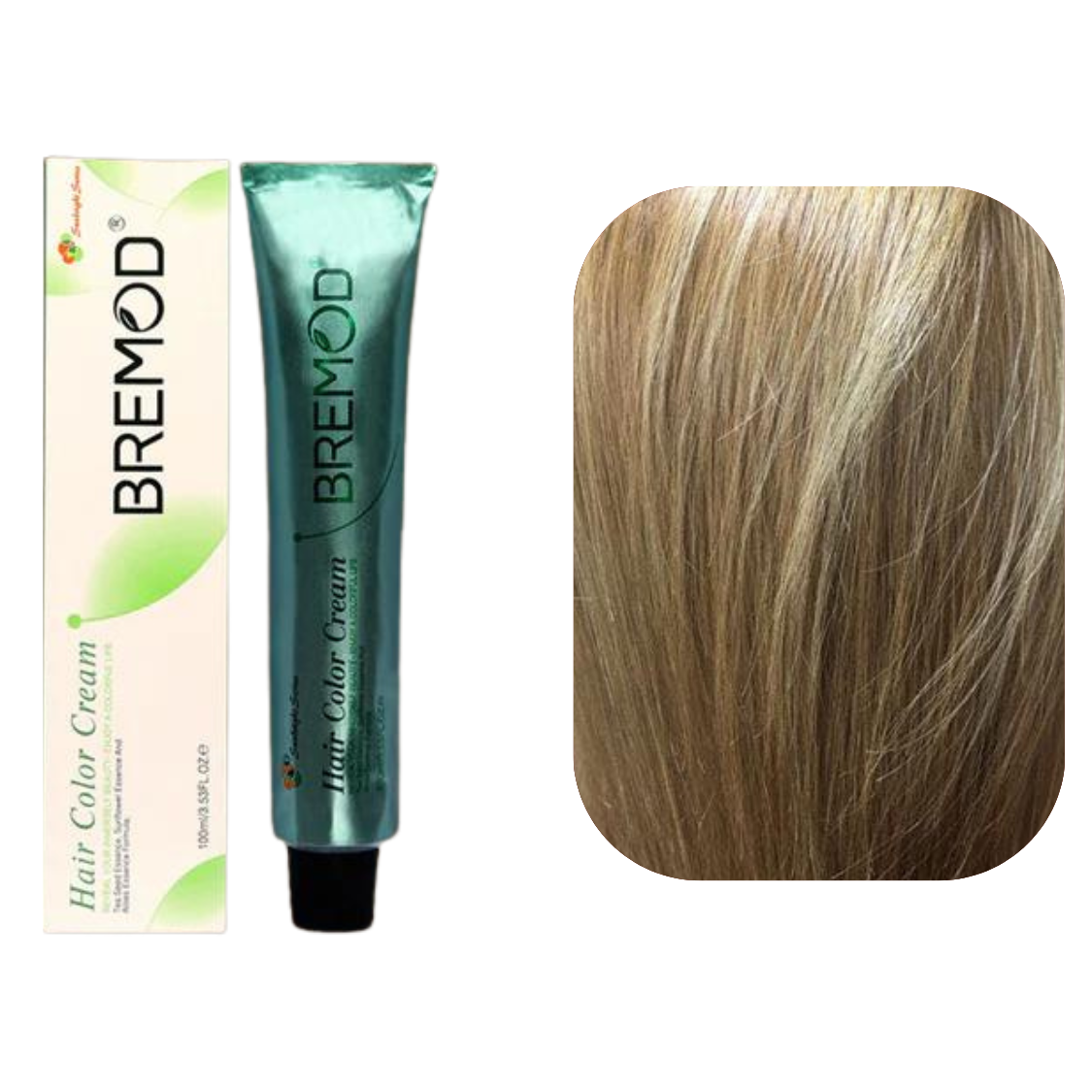 Bremod 8.33 Light Intense Gold Blond Hair Color Creme