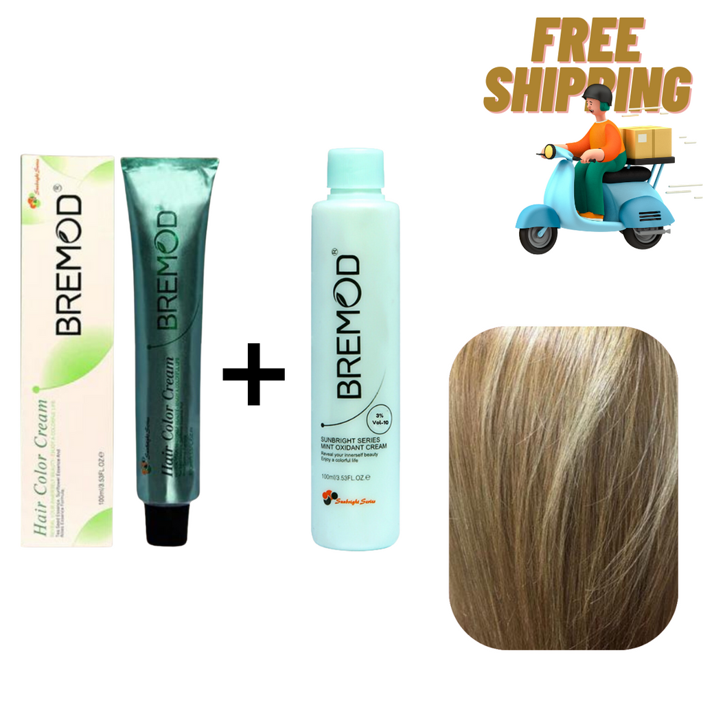 Bremod 8.33 Light Intense Gold Blond Hair Color Creme