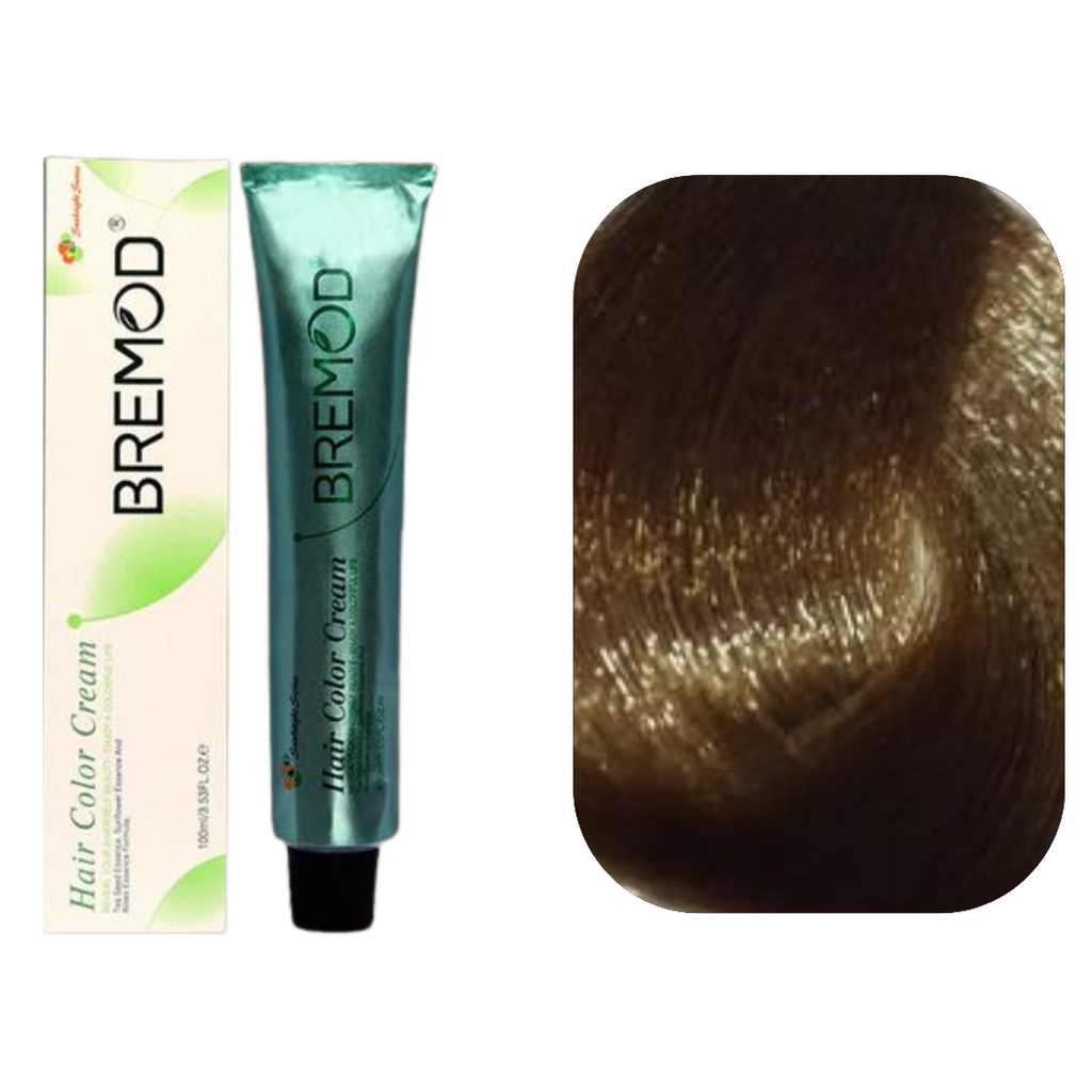 Bremod 8.37 Light Gold Green Blond Hair Color Creme