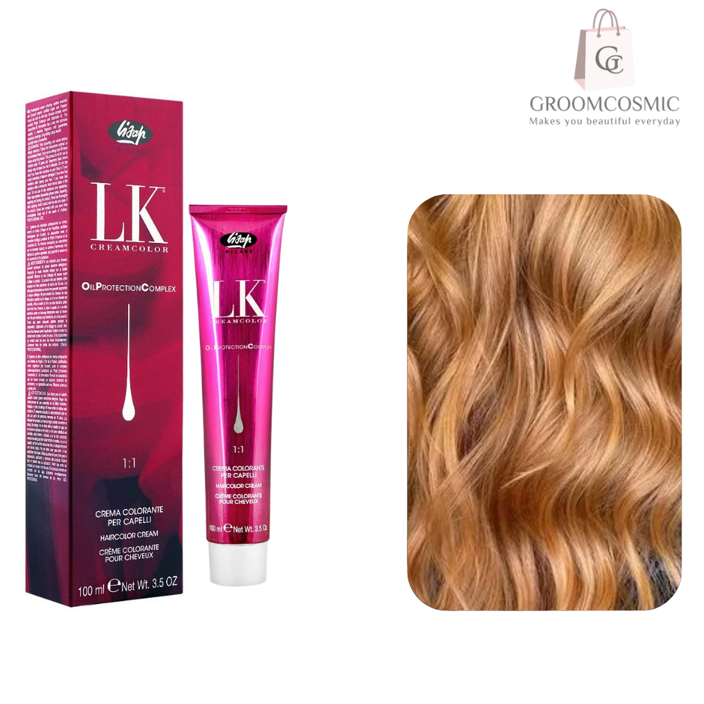 LK Lisap Milano Cream Color 8/3 Light Golden Blonde 100 Ml