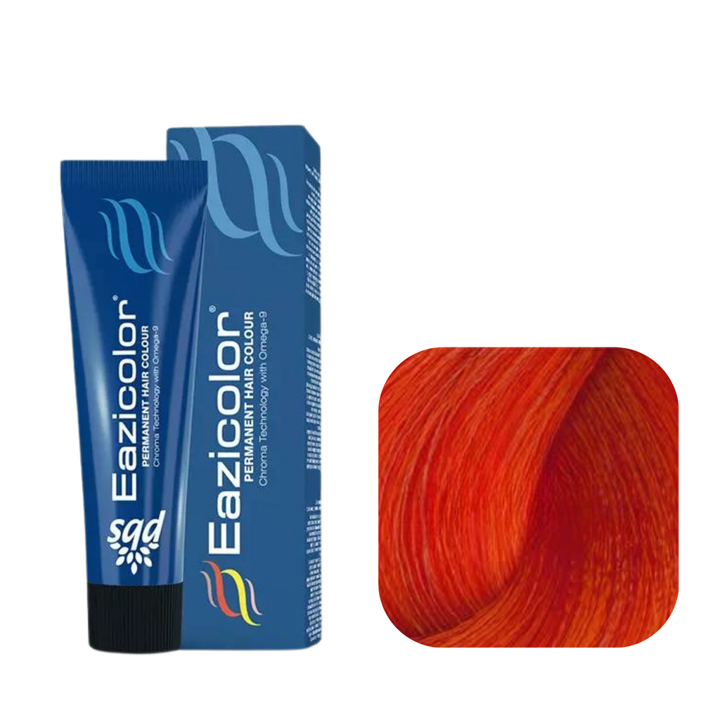 Eazicolor Permanent Hair Color 8.44 Light Intense Copper Blonde