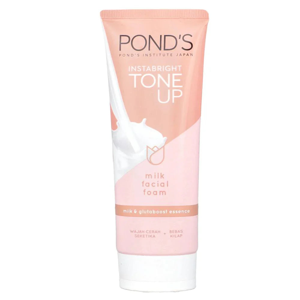 Ponds Insta Bright Tone-Up Milk Facial Foam Face Wash - 100g