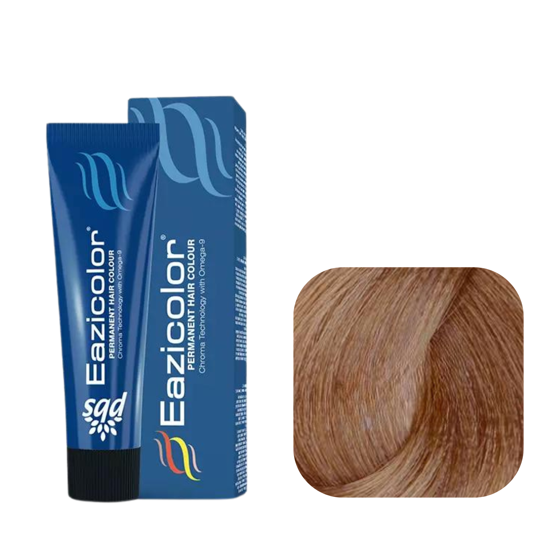 Eazicolor Permanent Hair Color 9.13 Very Light Natural Ash Golden Brown