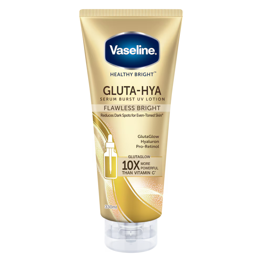Vaselinen Gluta-Hya Serum Burst Lotion Flawless Bright 300 Ml