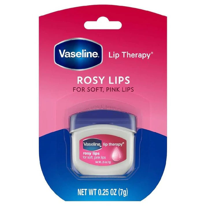 Vaseline Rosy Lips Lip therapy Lip Balm For Soft Glowing Lips - 7g