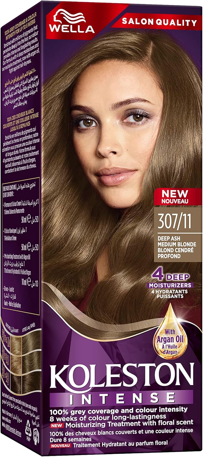 Wella Koleston Intense Color Tube Deep Ash Medium Blond - 307/11