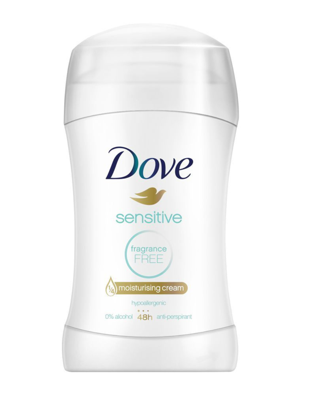 Dove Sensitive Fragrance Frr Deodorant Stick - 40g
