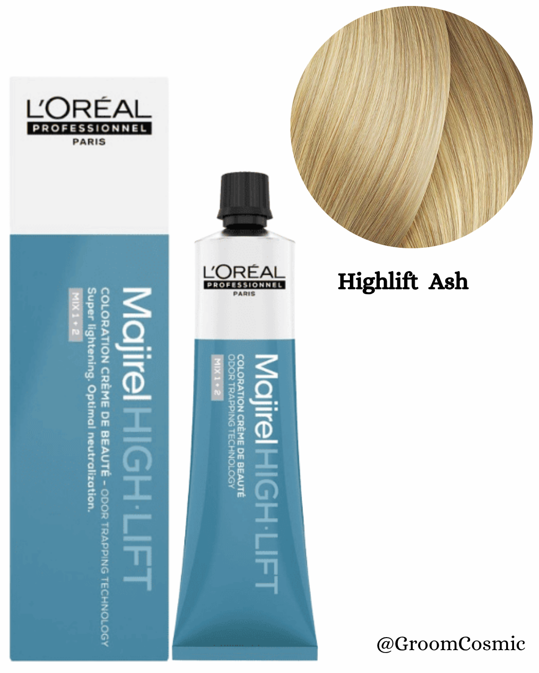 Loreal Majirel High Lift Hair Color Ash 60 Ml