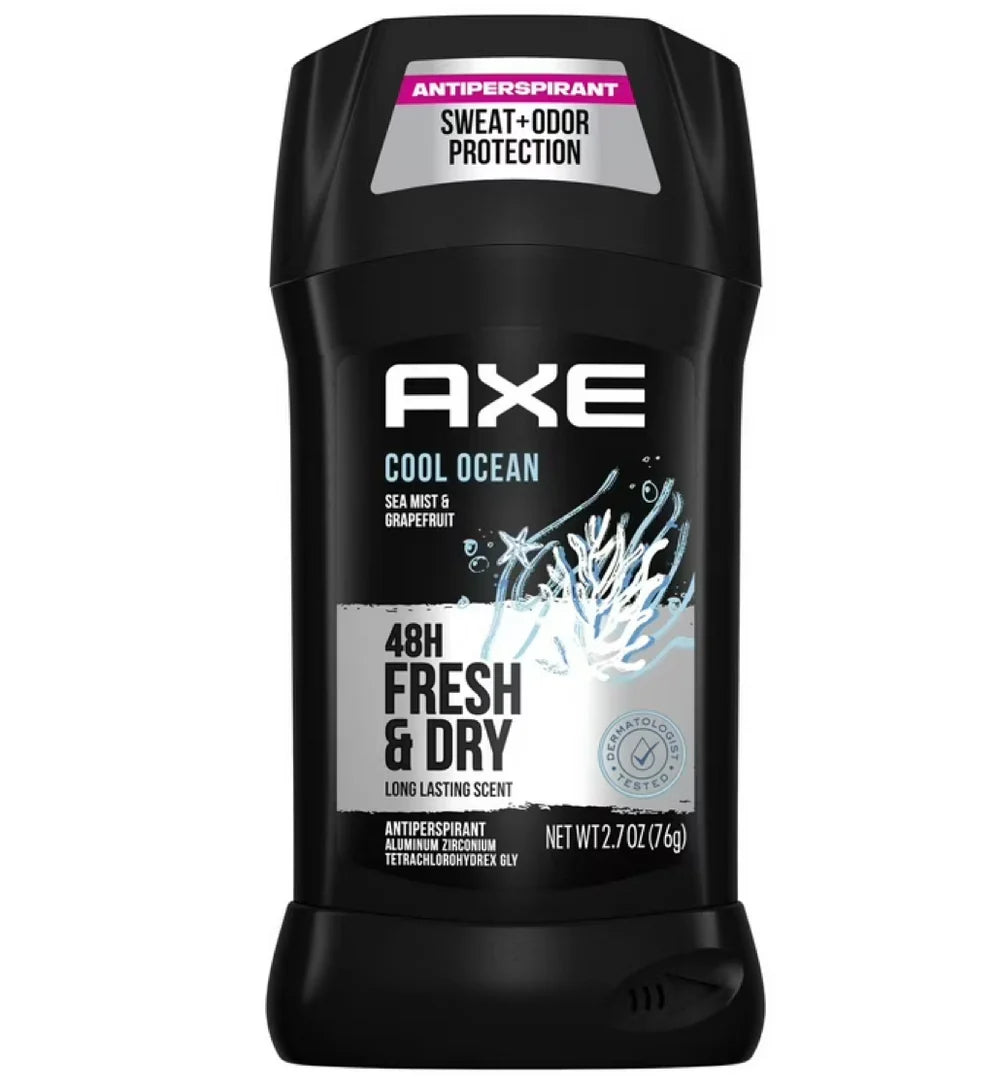 Axe Cool Ocean Deodorant Stick Sea Mist & Grapefruit Scent 76g