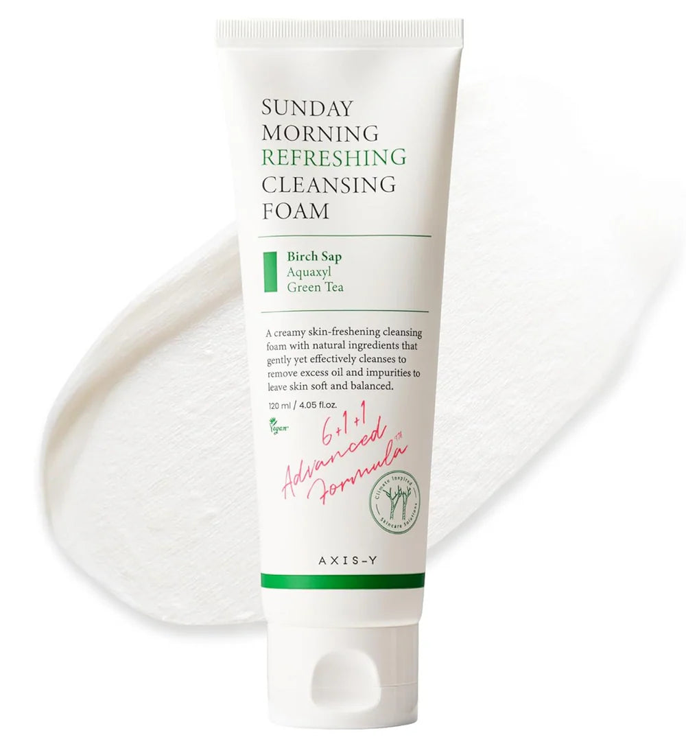 Axis-Y Sunday Morning Refreshing Cleansing Foam - 120 Ml