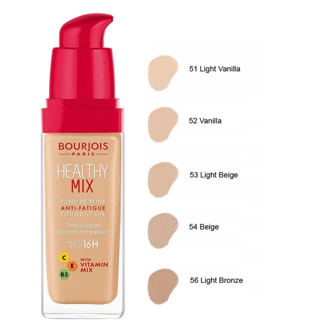 Bourjois Healthy Mix Foundation 52 Vanilla - 30 Ml