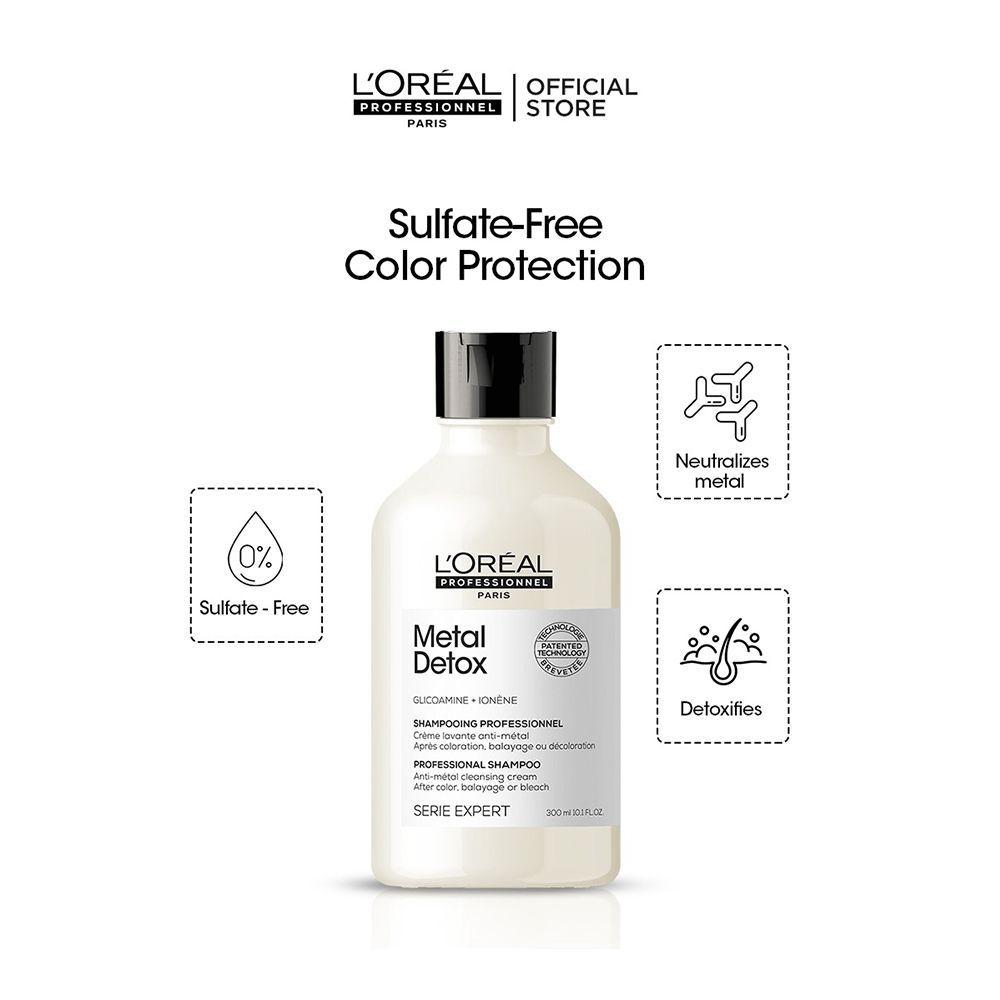 Loreal Professionnel Metal Detox Shampoo 300 Ml
