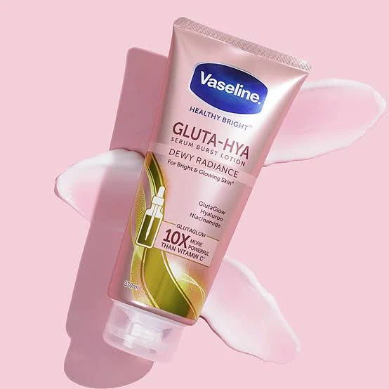 Vaseline Gluta Hya Dewy Radiance Serum Burst Lotion - 300 Ml