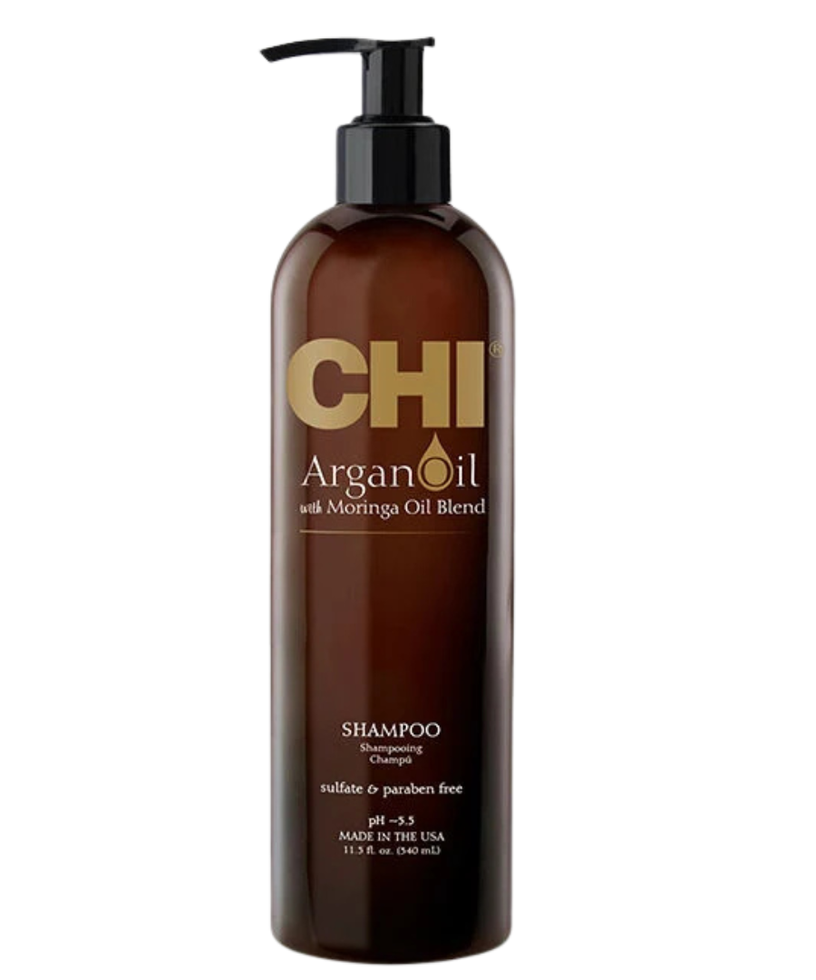 CHI Argan Oil Shampoo With Moringa Oil Blend - 340 Ml
