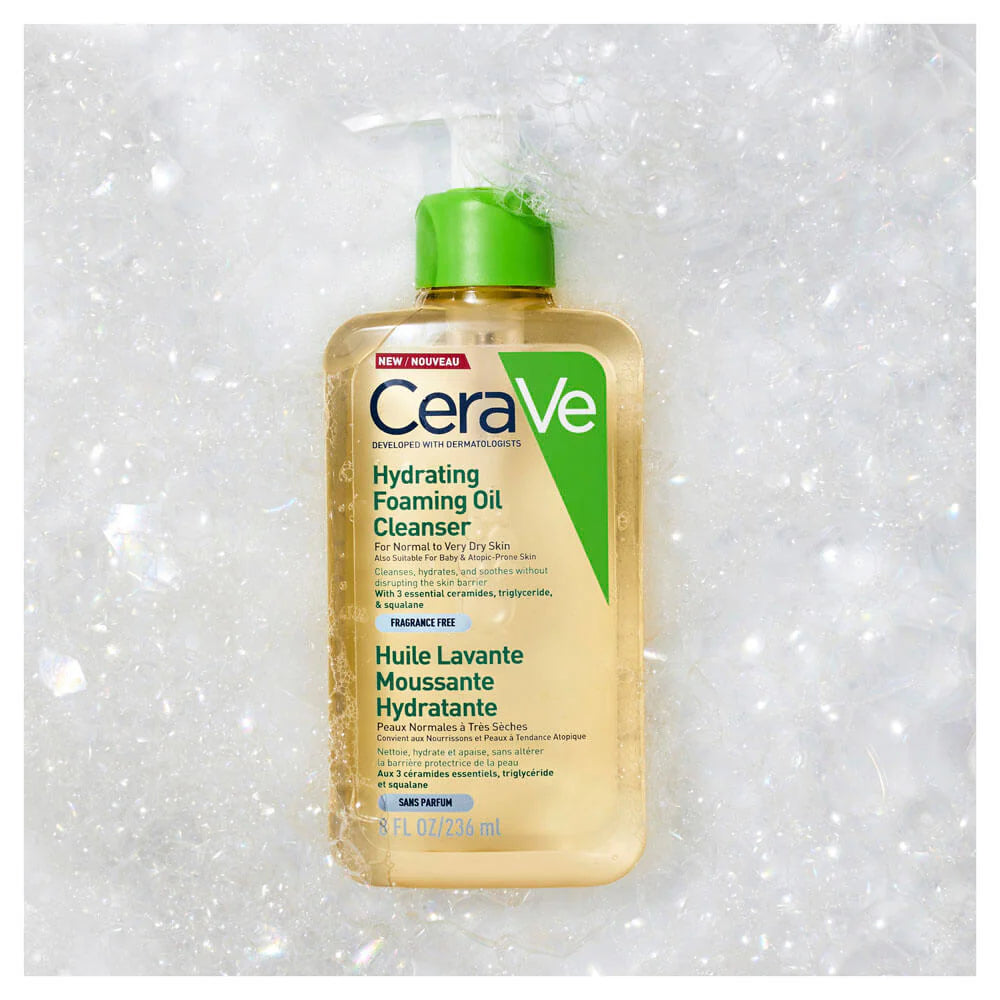 CeraVe Hydrating Foaming Oil Cleanser 236 Ml