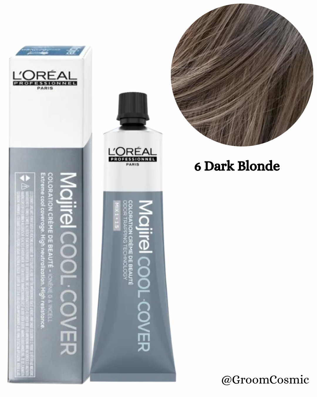 Loreal Professionnel Majirel Cool Cover 6 Dark Blonde