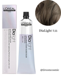 Loreal Dia Light 7.11 Deep Ash Blonde Hair Color - 60 Ml