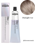 Loreal Dia Light 7.12 Iridescent Ash Blonde Hair Color - 60 Ml