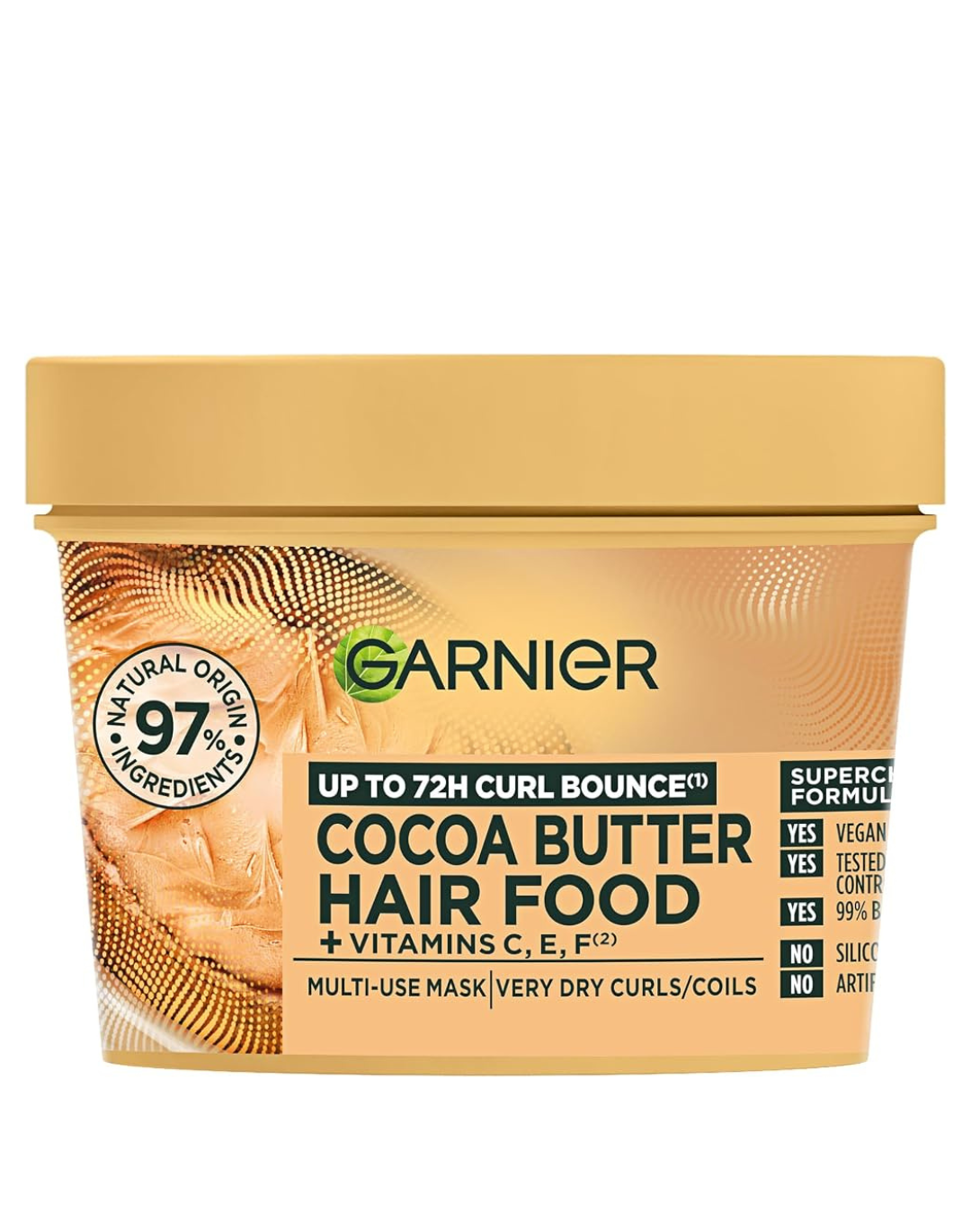 Garnier Fructis Cocoa Butter Hair Food Mask - 390 Ml