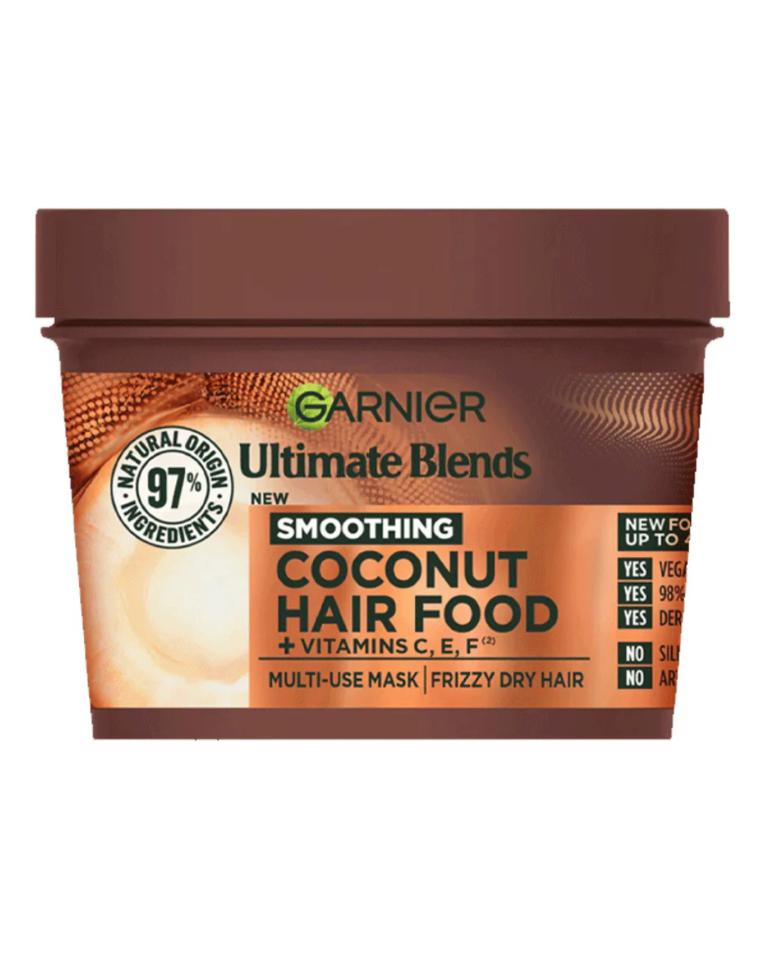 Garnier Fructis Smoothing Coconut Hair Food Mask - 390 Ml