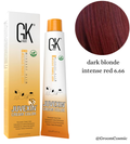 GK Hair Color Cream 6.66 Dark Red Blonde- 100 Ml