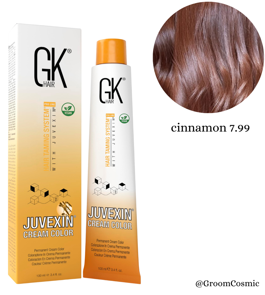 GK Hair Color Cream 7.99 Cinnamon - 100 Ml