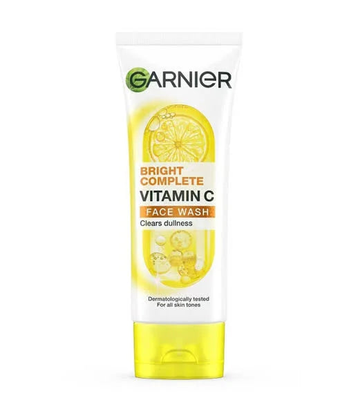 Garnier Bright Complete Vitamin C Face Wash - 100 Ml