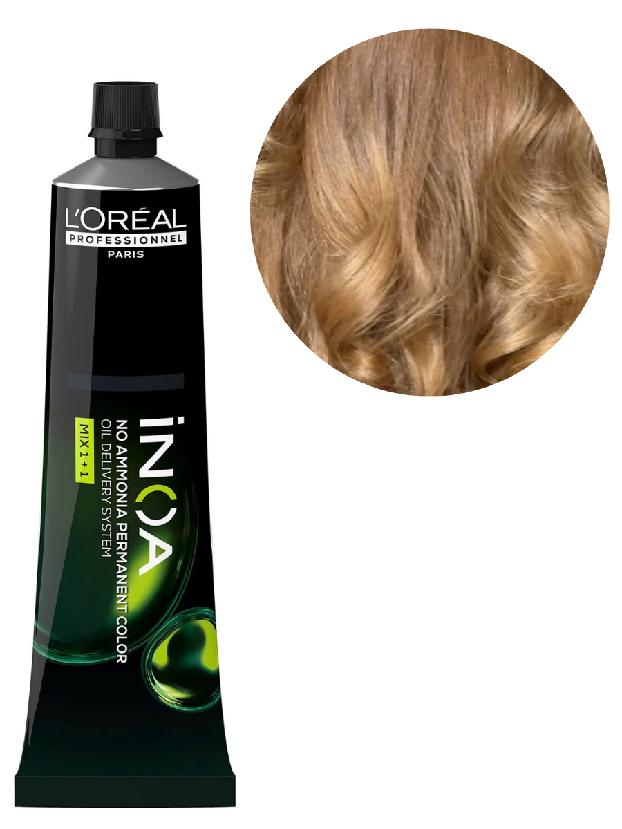 Loreal Inoa 7.3 Golden Blonde Hair Color 60g