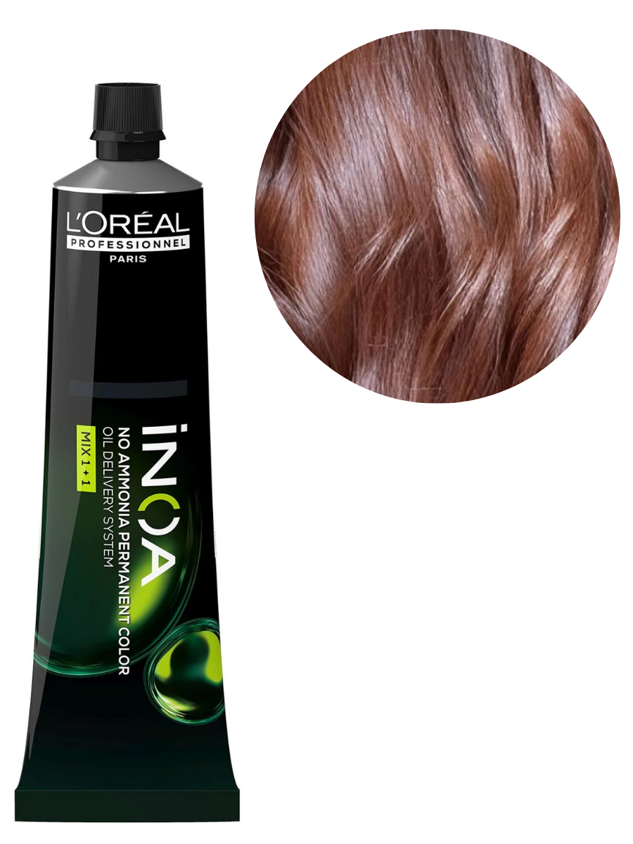 Loreal Inoa 5.18 Chestnut Light Ash Mocha Hair Color 60g