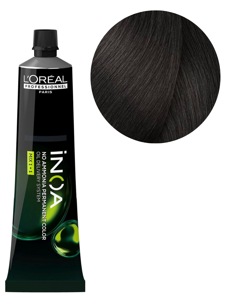 Loreal Inoa 5.0 Light Deep Ash Blonde Hair Color 60g