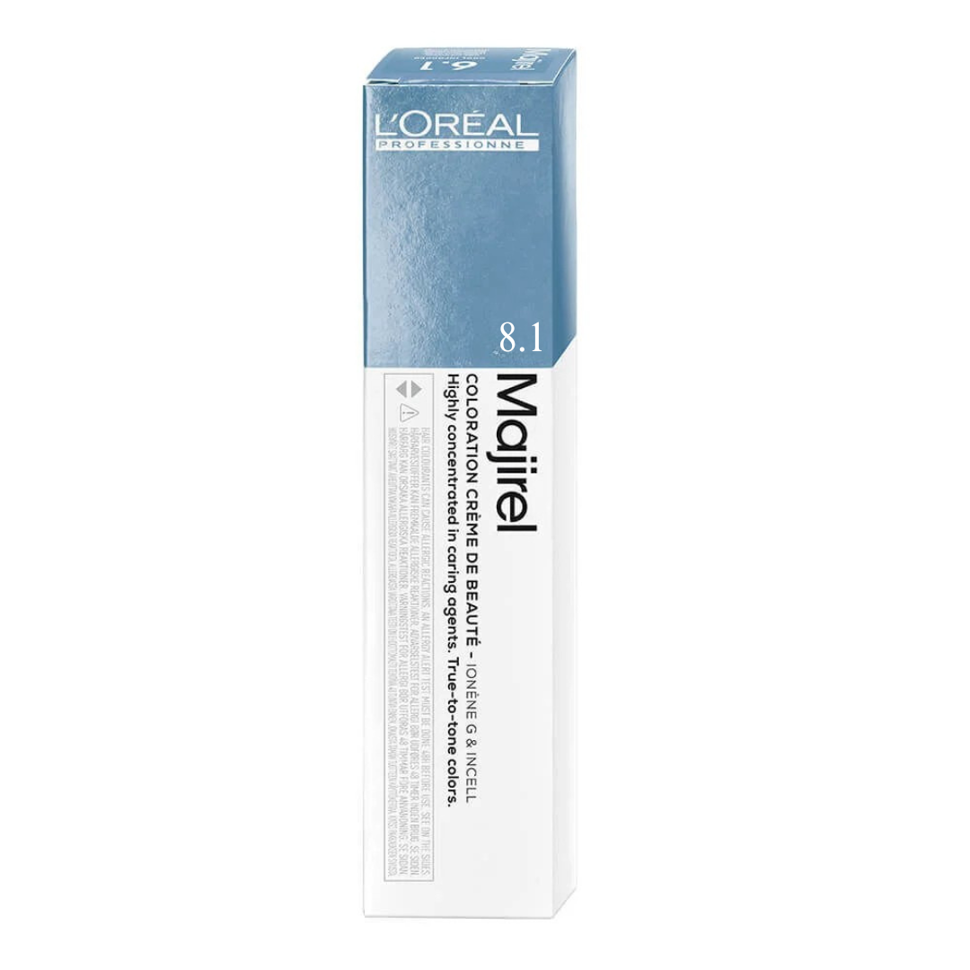 Loreal Majirel 8.1 Light Ash Blonde 50 Ml