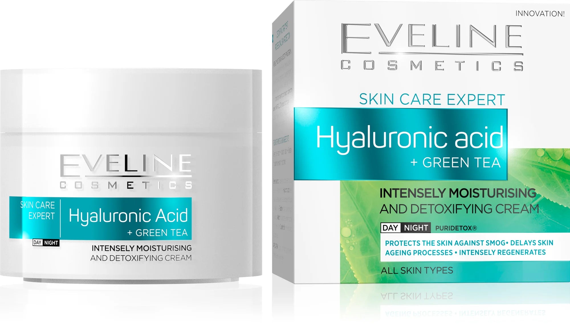 Eveline Hyaluron Clinic 30+ Day And Night Cream - 50 Ml