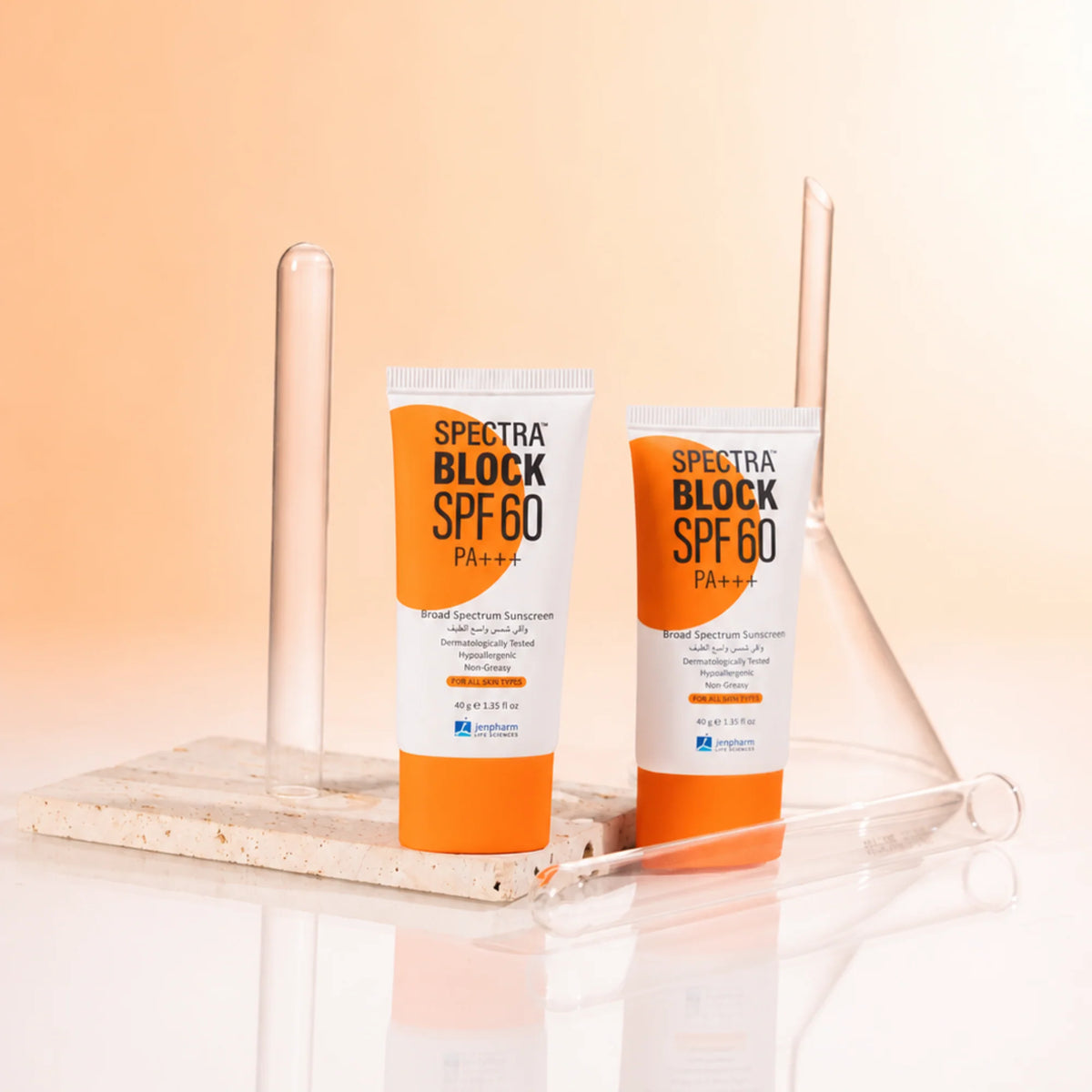 Jenpharm Spectra Block Broad Spectrum Sun Block Cream - 40g