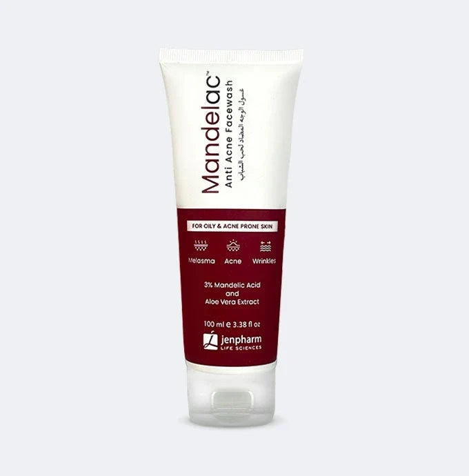 Jenpharm Mandelac Anti Acne Face Wash - 100ml