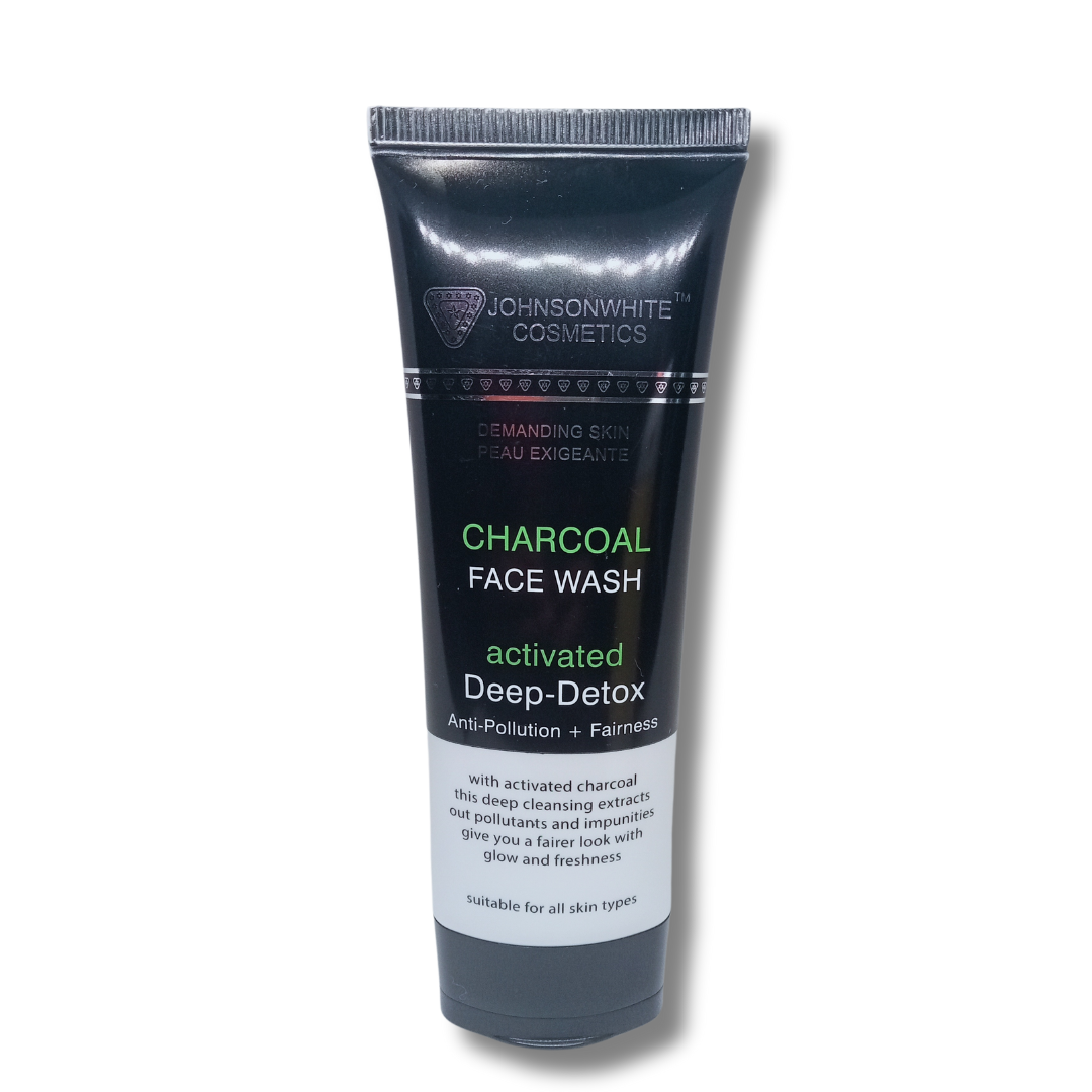 Johnson White Cosmetics Charcoal Face Wash 100 Ml