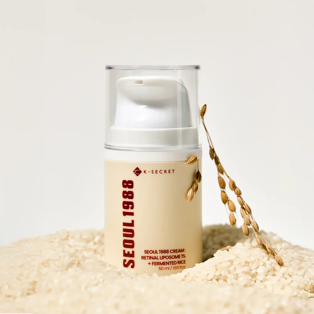 K-Secret Seoul 1988 Cream Retinal Liposome 1% Fermented Rice - 50 Ml