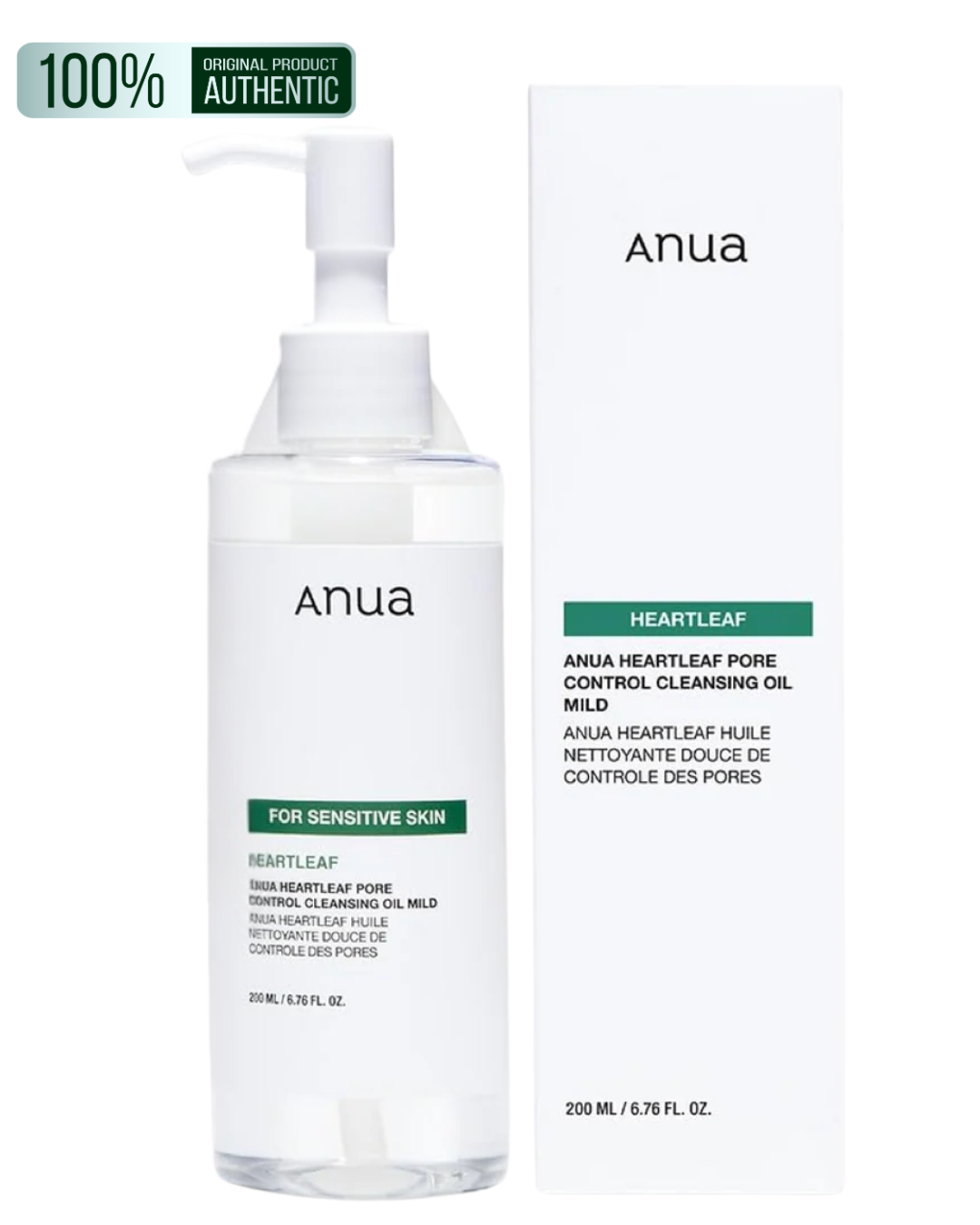 Anua Heartleaf Pore Control Cleansing Oil Mild - 200 Ml