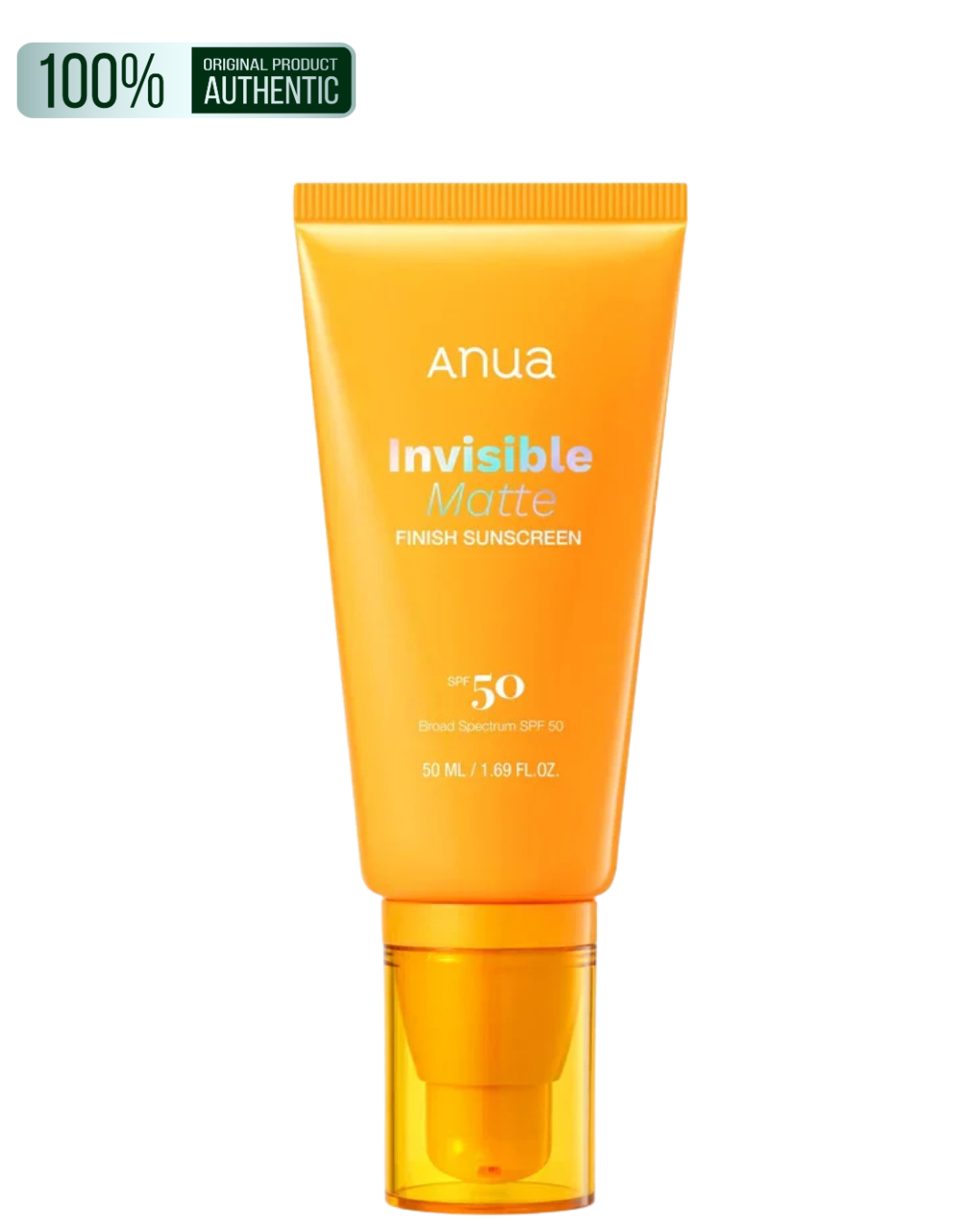 Anua Invisible Matte Finish Sunscreen SPF50 - 50 Ml
